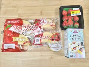 実際用意した材料